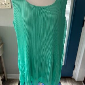 Nina Leonard Chiffon Tank Top